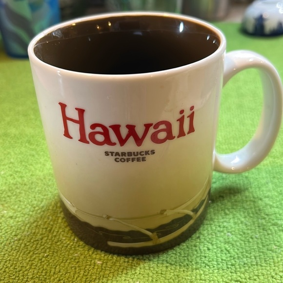 Starbucks Other - Starbucks Hawaii Palm Boat Island Cup Coffee Mug Collector Icon Series 16oz
